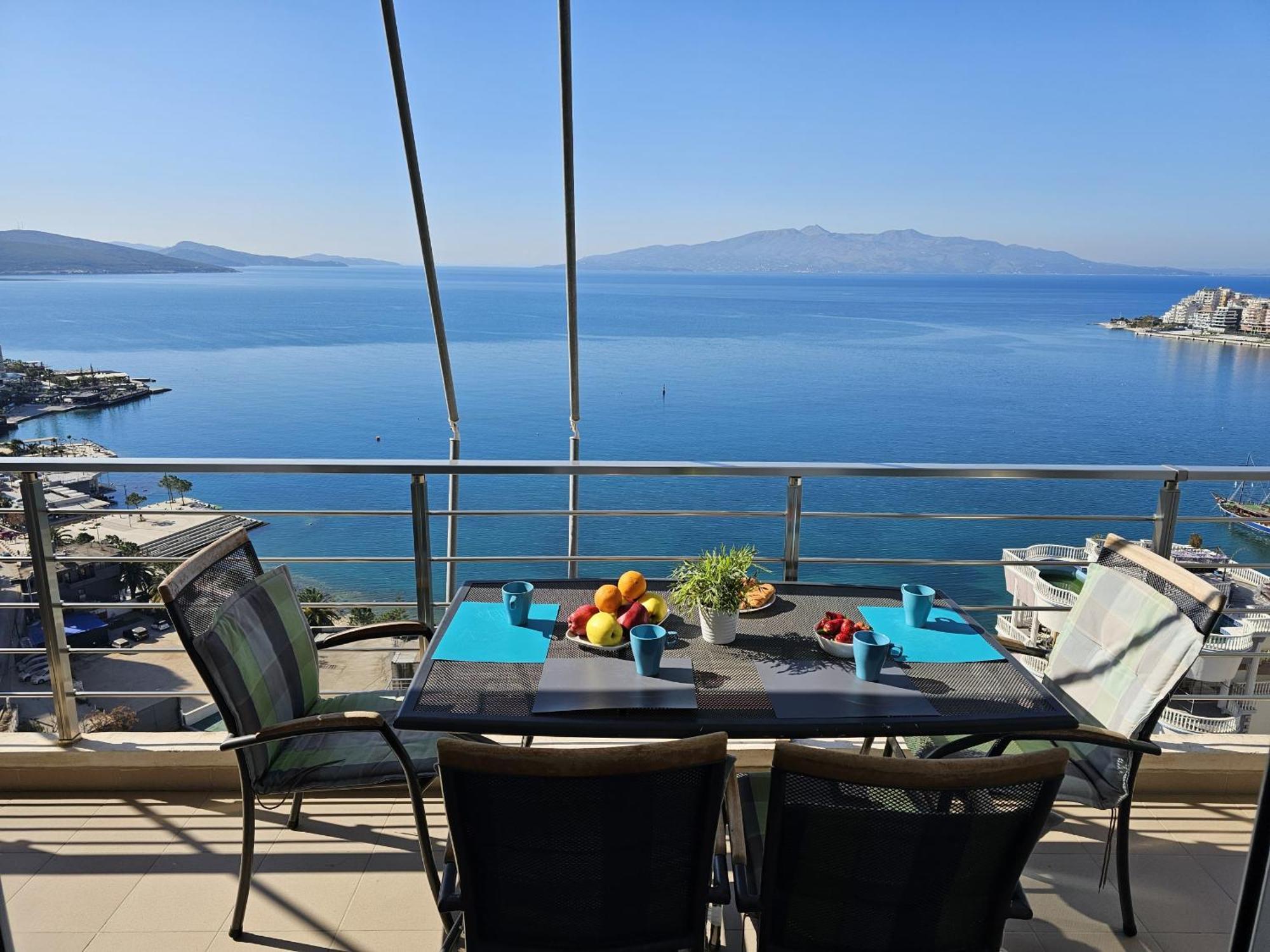 Wonderful View Apartments Sarande Luaran gambar