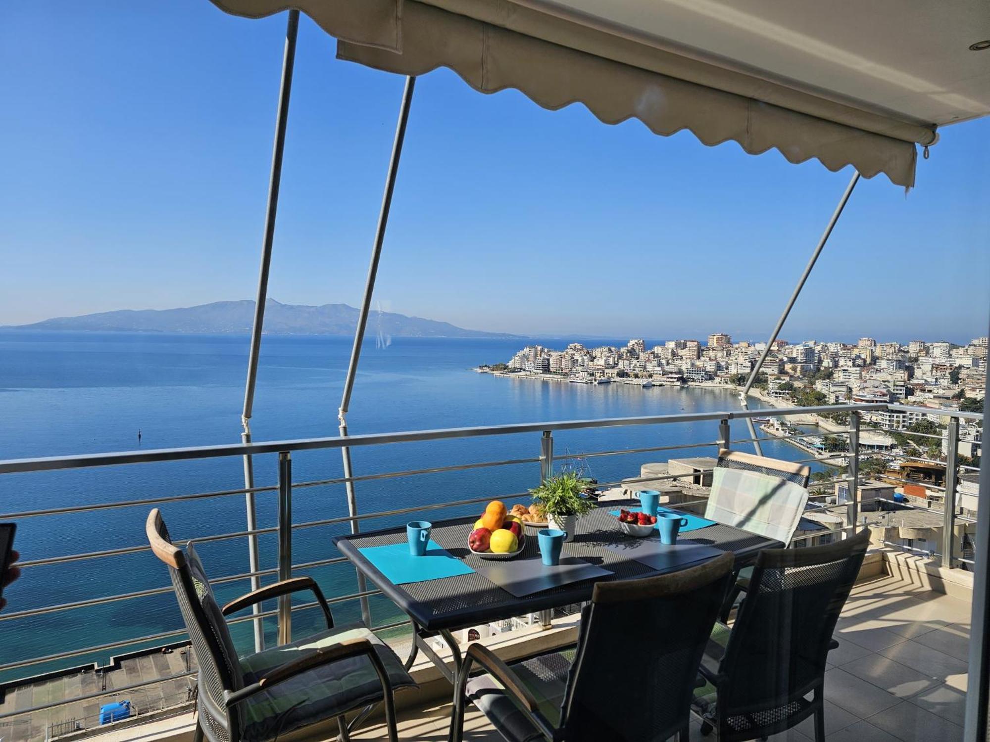 Wonderful View Apartments Sarande Luaran gambar