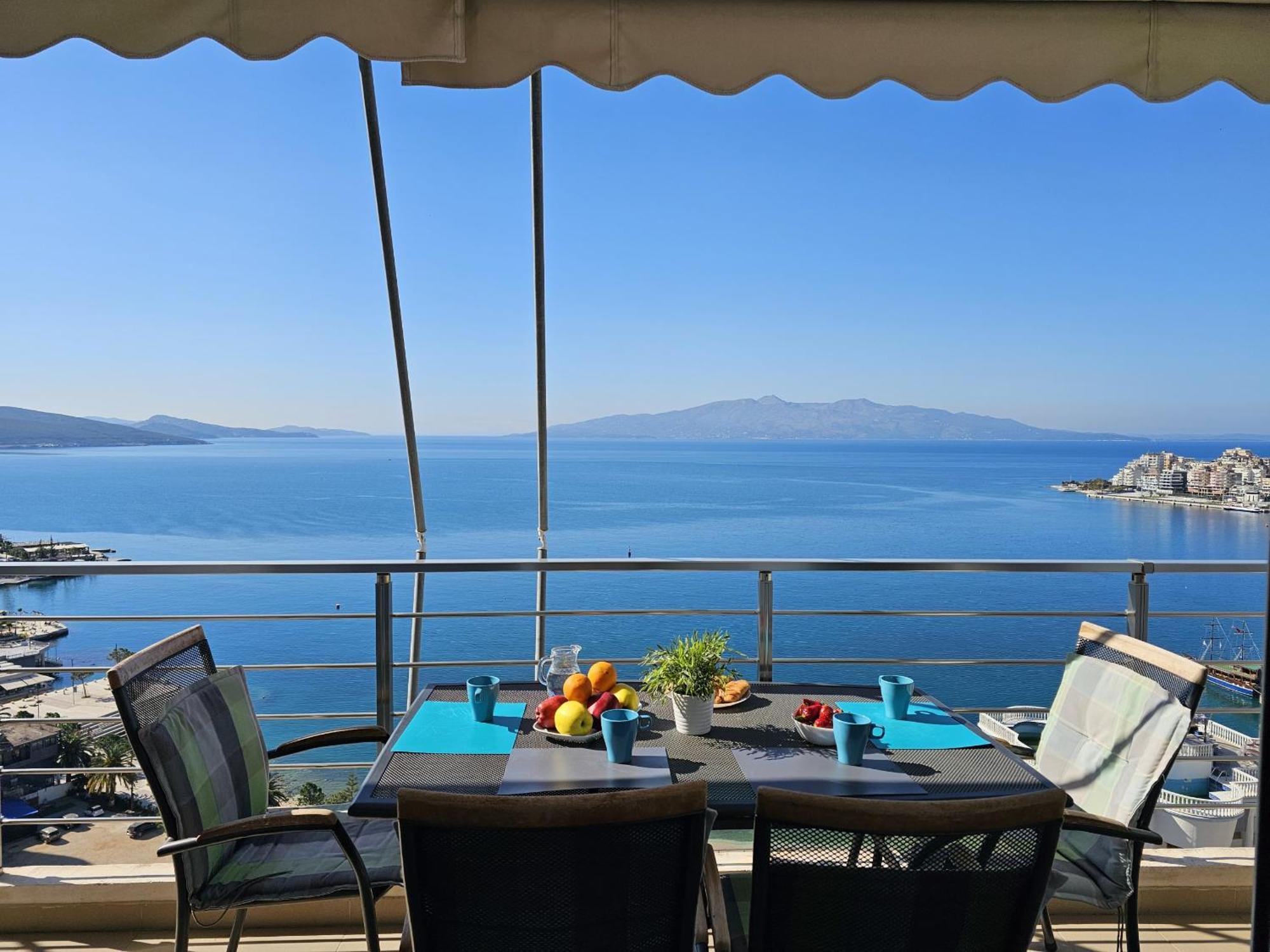 Wonderful View Apartments Sarande Luaran gambar