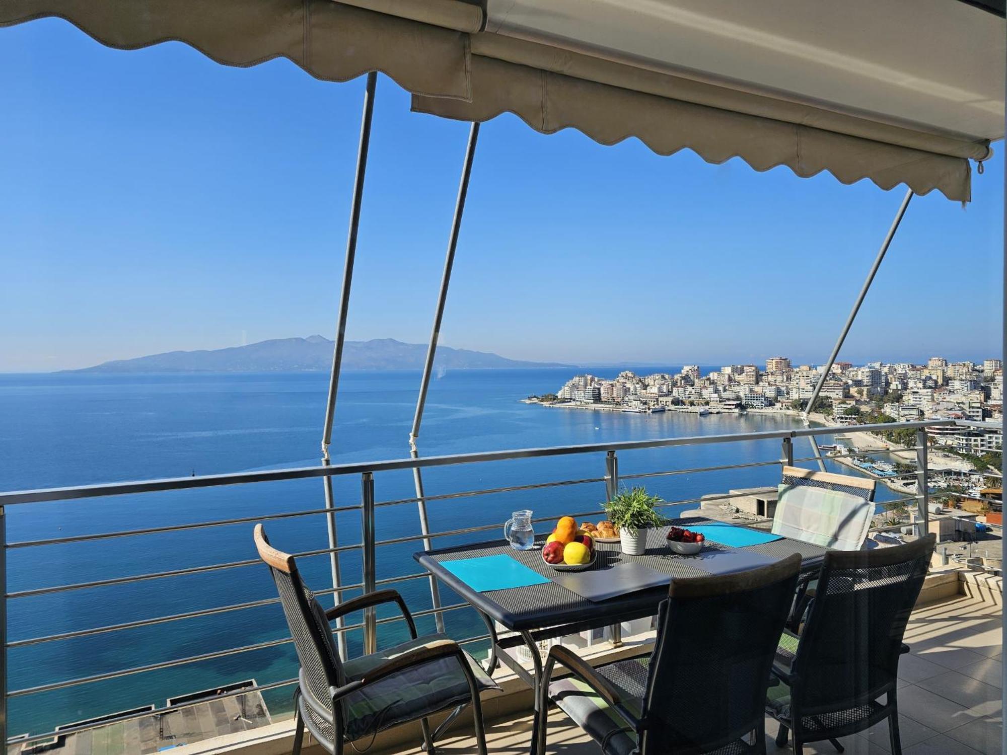 Wonderful View Apartments Sarande Luaran gambar