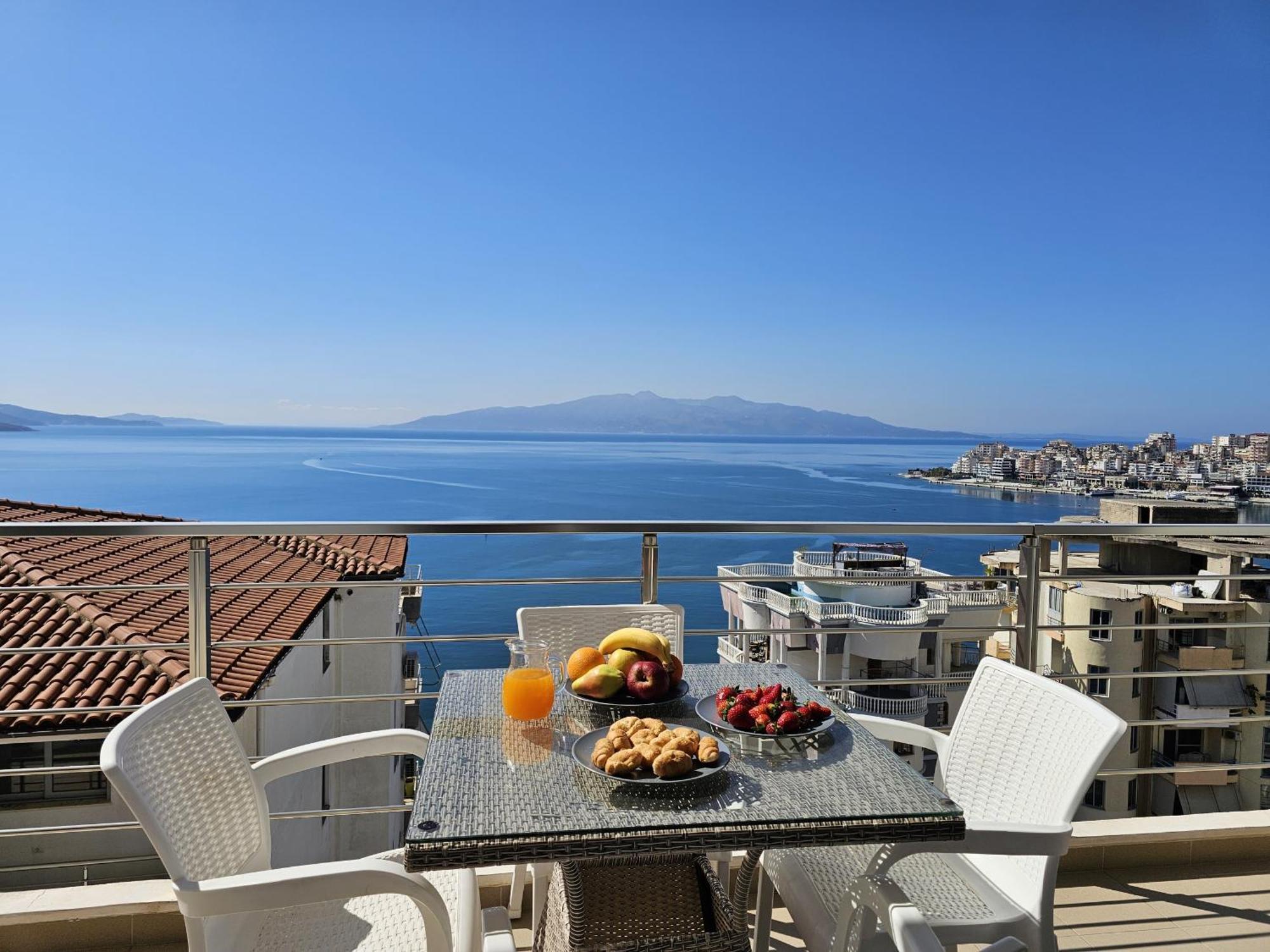 Wonderful View Apartments Sarande Luaran gambar