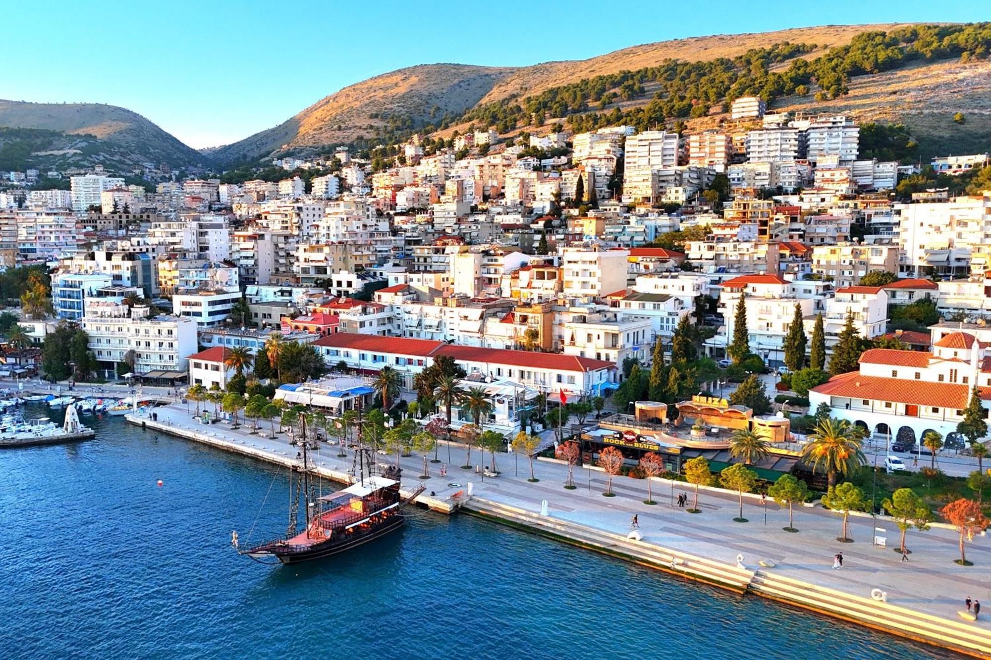 Wonderful View Apartments Sarande Luaran gambar